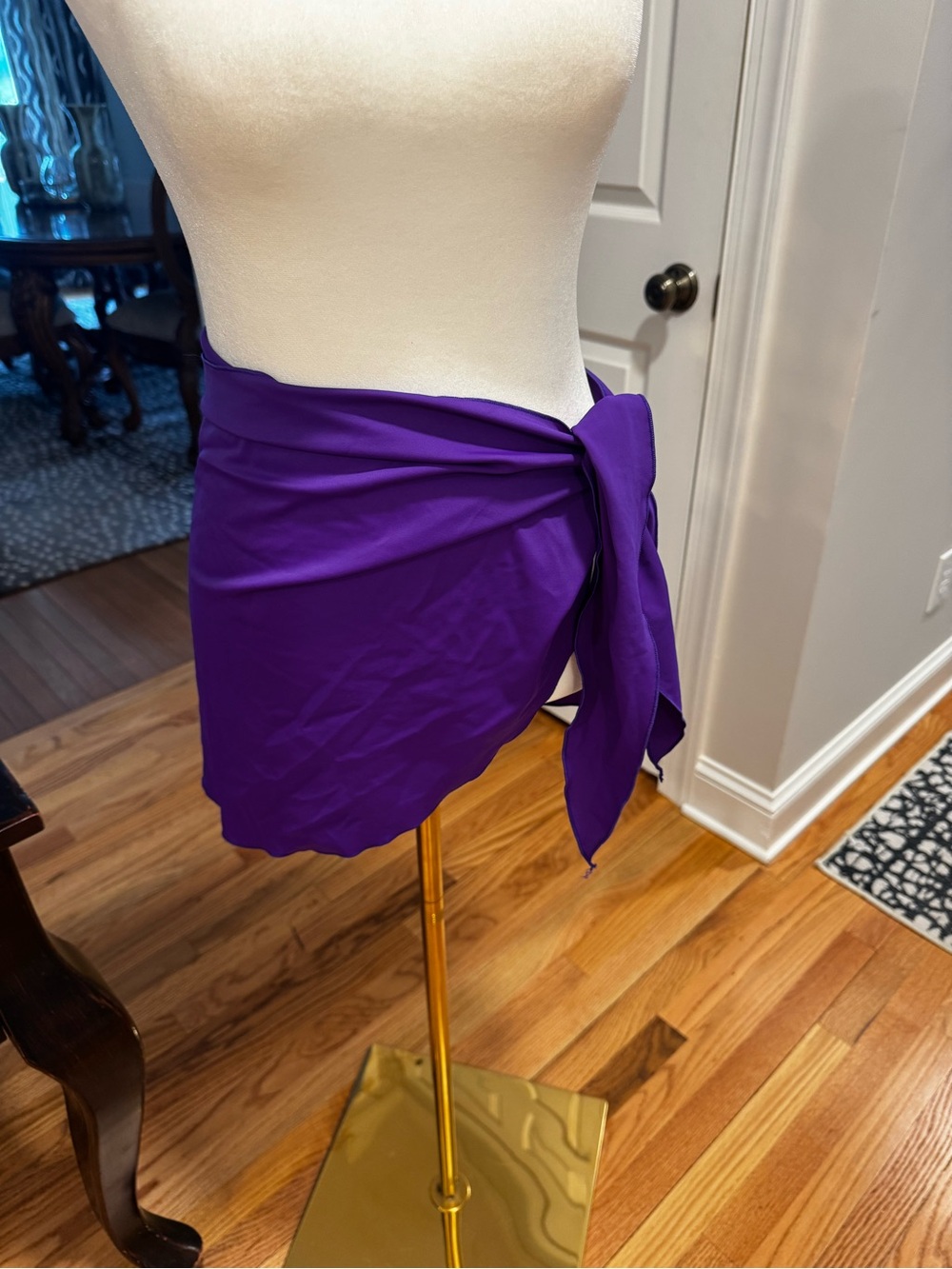 Zuliana Vibrant Purple Swim Cover-Up